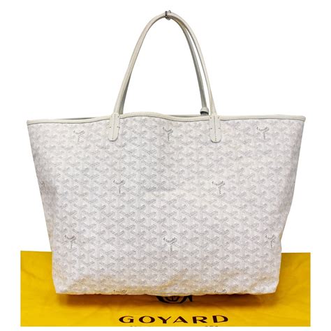 goyard st louis gm white|goyard gm tote price.